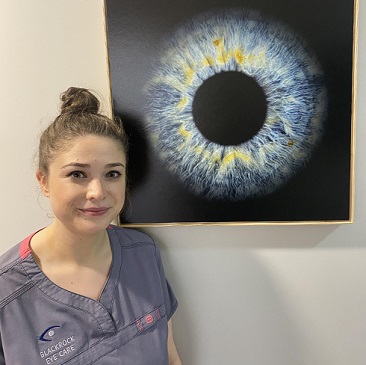 Lucie Jones, Optometrist